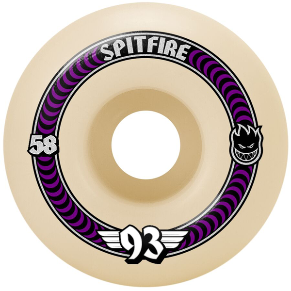 Spitfire Wheels (Jeu De 4) 58Mm F4 93D Classics Natural