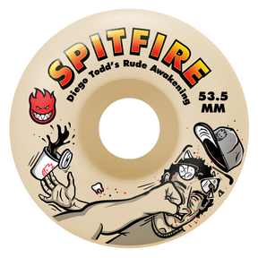 Roues de skate Spitfire 53,5 mm F4 99D Diego Rude Classic
