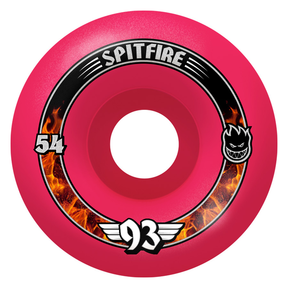 Roues de skate Spitfire 54 mm F4 93D Radial Pink
