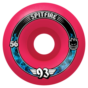 Roues de skate Spitfire 56 mm F4 93D Radial Pink