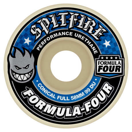 Spitfire Wheels (Jeu De 4) 58Mm F4 99D Concl Full