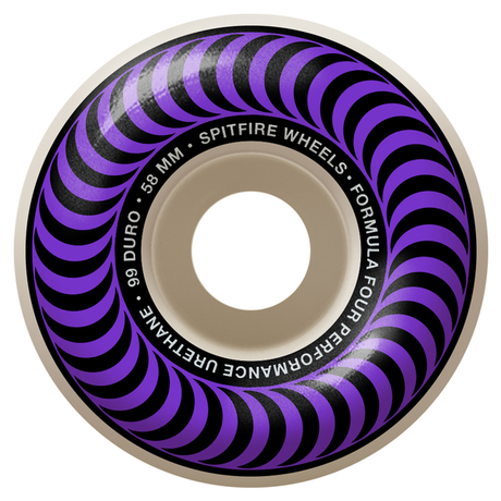 Spitfire Wheels (Jeu De 4) 58Mm F4 99D Classics