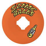 Slime Balls Wheels (Jeu De 4) 54Mm Provost Beer Orange 97A