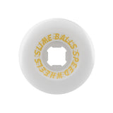 Roues de skate Slime Balls 56 mm Balls Hitz White Full Combo 99A