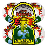 Roues de skate Slime Balls 56 mm Balls Kendall End World 99A