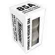 Gommes de skate Slappy Ultra Low 85A White (jeu de 4)