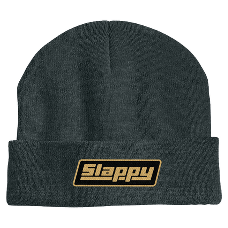 Slappy Beanie Og Logo Roll Up Black