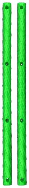 Rails de skate Slappy Green Apple Lines (jeu de 2)