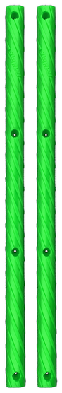 Rails de skate Slappy Green Apple Lines (jeu de 2)