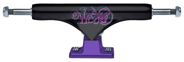 Truck de skate Slappy St1 Hollow Pro Bam 8.25 Black Purple