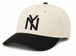Casquette American Needle Nbl NY Black Yankees Ballpark Off White Black