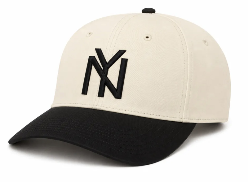 Casquette American Needle Nbl NY Black Yankees Ballpark Off White Black