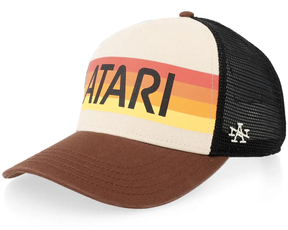 Casquette American Needle Atari Sinclair Black Ivory Brown