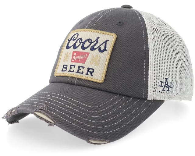 Casquette American Needle Coors Beer Orville Charcoal Stone