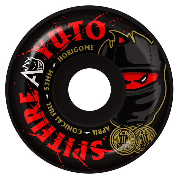 SPITFIRE WHEELS (JEU DE 4) 53MM F4 99D APRIL YUTO CNCL FUL