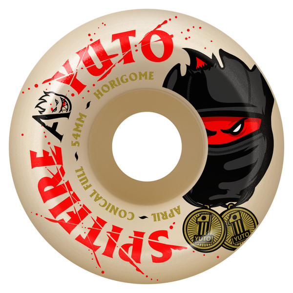 SPITFIRE WHEELS (JEU DE 4) 54MM F4 99D APRIL YUTO CNCL FUL