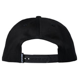 Spitfire Cap Charred Remains 5P Snapback Black