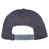 Casquette snapback Spitfire Gas Mask Script Patch Charcoal