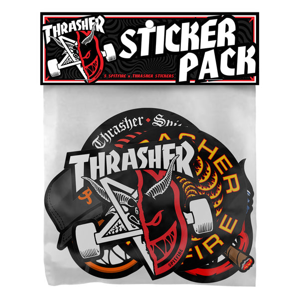 Spitfire Sticker Thrasher Sticker Pack
