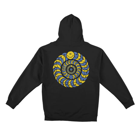 Spitfire Sweat Happy Classic Hood Black