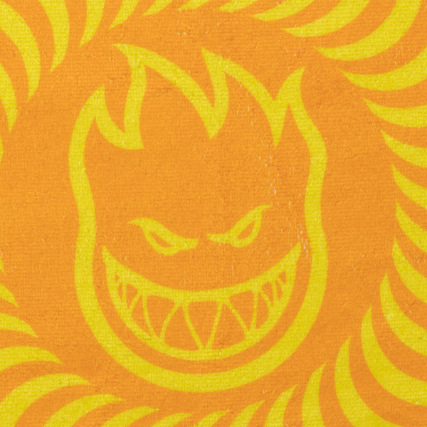Spitfire Towel Big Head Swirl Org Ylw