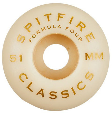 Spitfire Wheels (Jeu De 4) 51Mm F4 101D Classics