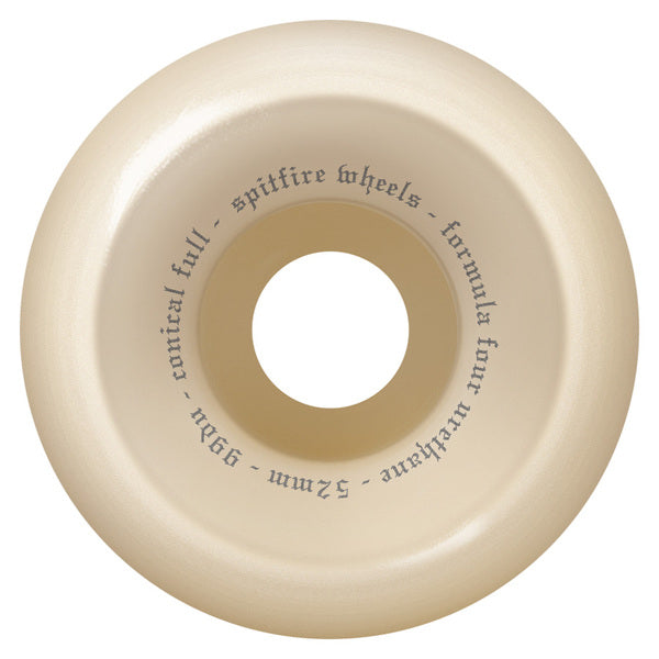Spitfire Wheels (Jeu De 4) 52Mm F4 99D Venom Script Cncl Ful
