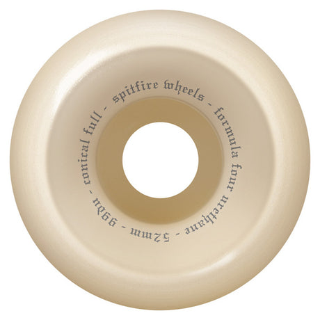 Spitfire Wheels (Jeu De 4) 52Mm F4 99D Venom Script Cncl Ful