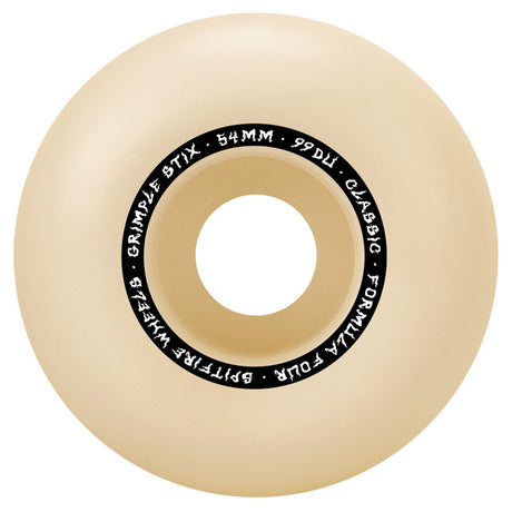 Spitfire Wheels (Jeu De 4) 54Mm F4 99D Grimple Furry Clsc