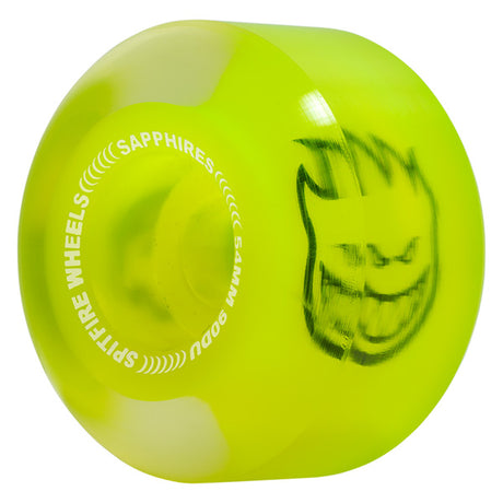 Spitfire Wheels (Jeu De 4) 58Mm 90D Sapphire Neon Yellow