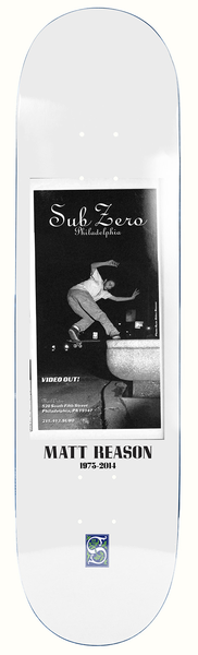 Planche de skateboard Sub Zero Matt Reason 8,5"