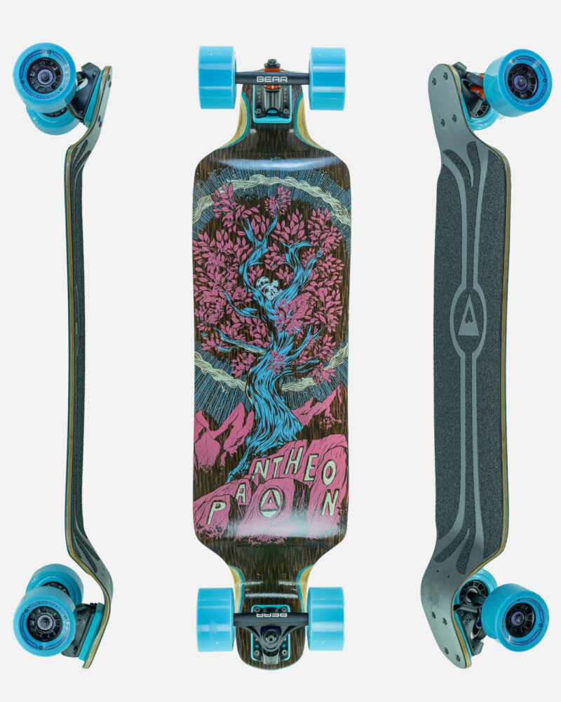 Longboard complet Pantheon Superdupersonic Bamboo 37"
