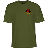 Powell T-Shirt Cab Dragon Ii Ss Military Green