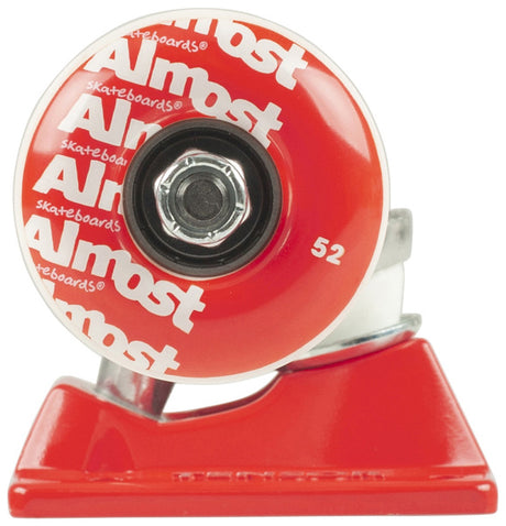 Tensor Trucks Combo (Jeu De 2) 5.5 Almost Repeat Raw Red