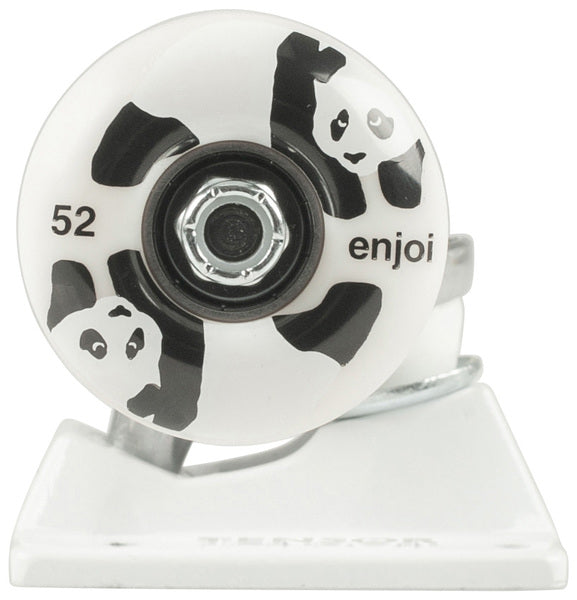 Tensor Trucks Combo (Jeu De 2) 5.5 Enjoi Dbl Panda Raw White