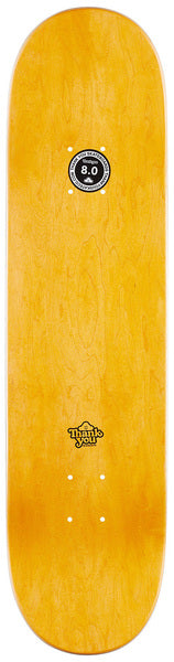 Thank You Deck David Reyes Shark Tooth 8.0 Red