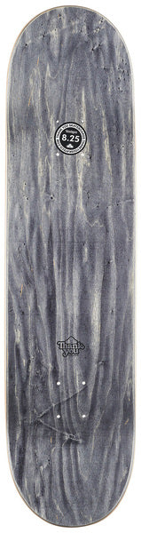 Thank You Deck Head In The Snow Clouds 8.25 Grey