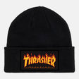 Bonnet Thrasher Flame Patch Black