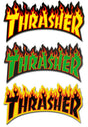 Stickers Thrasher Flame Logo Medium (lot de 25)