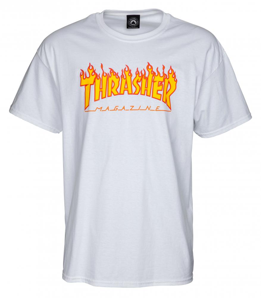 Thrasher T-Shirt (Uk) Flame Logo