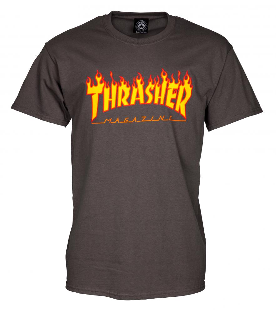 Thrasher T-Shirt (Uk) Flame Logo