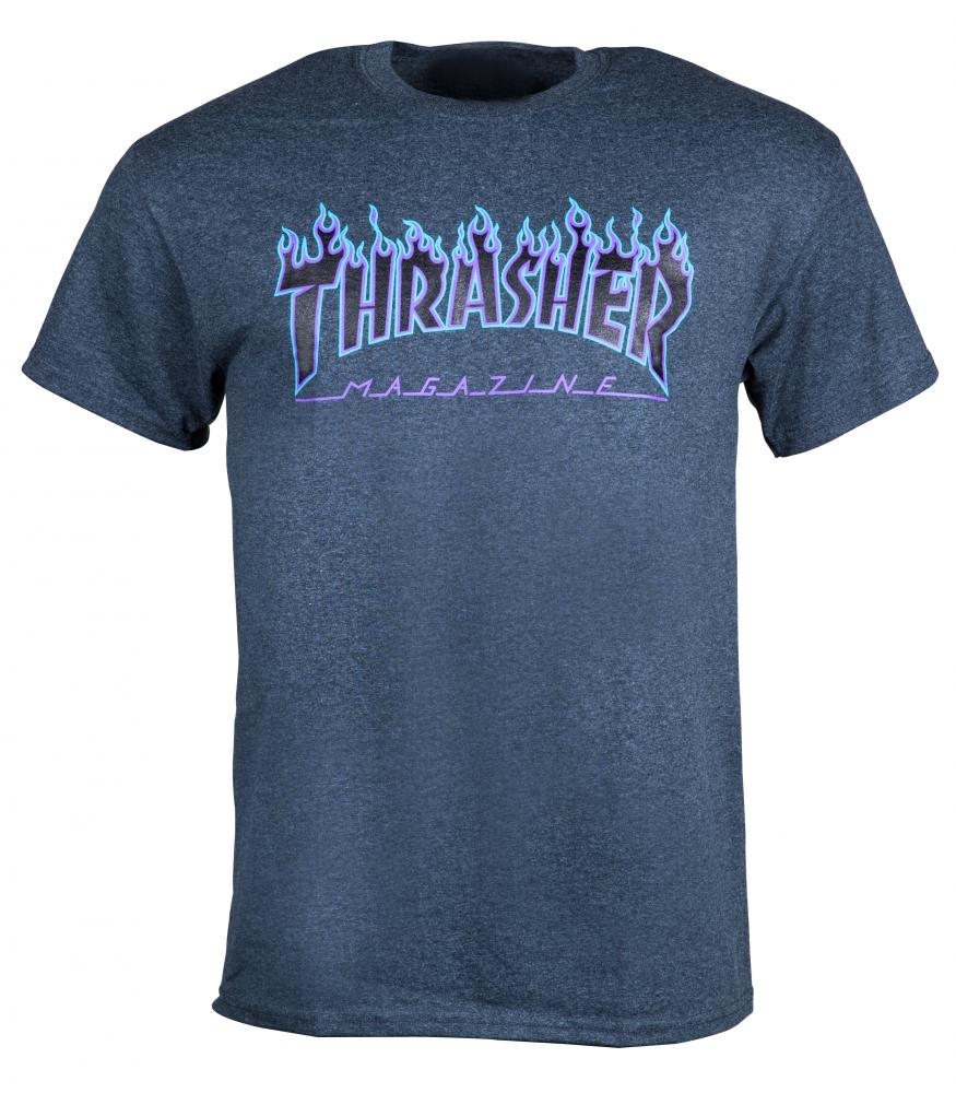 Thrasher T-Shirt (Uk) Flame Logo