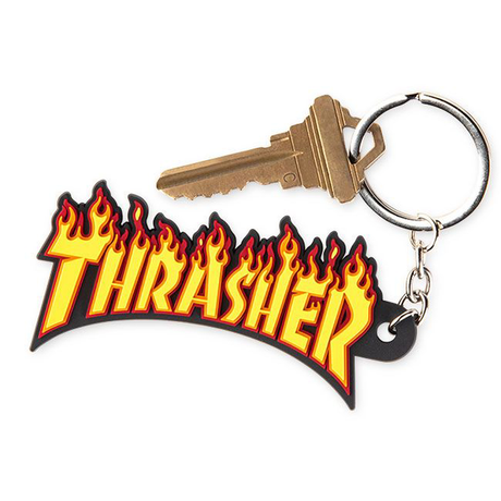 Thrasher Keychain Flame