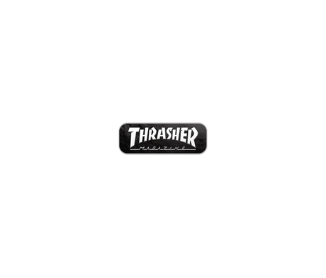 Pin's Thrasher Mag Logo Black White
