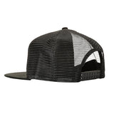 Thrasher Cap Flame Emb Mesh Black