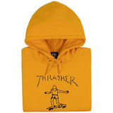 Thrasher Sweat Gonz Hood Gold