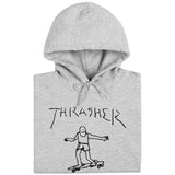 Thrasher Sweat Gonz Hood Grey Black
