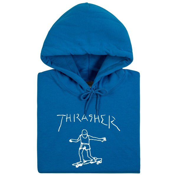 Thrasher Sweat Gonz Hood Sapphire