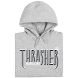 Thrasher Sweat Gothic Hood Grey