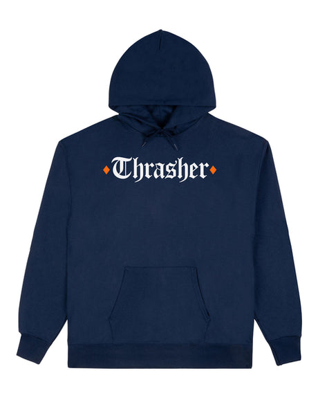 Thrasher Sweat Spitfire The End Oath Hood Navy